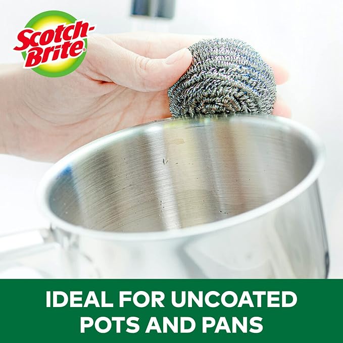 Scotch-Brite Stainless Steel Scrubber - Image 6