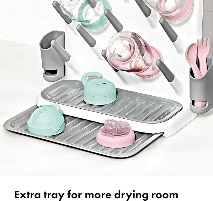 OXO Tot Expandable Drying Rack – Space-Saving Drying Rack | Newborn and Baby - Image 3