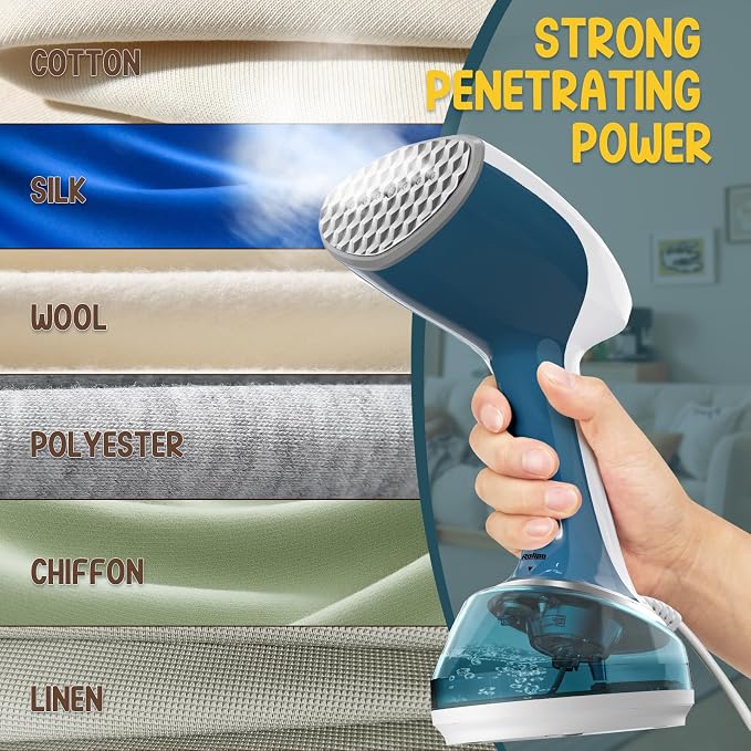 Handheld Steamer for Clothes 1200W, Clothes Steamer - Image 4