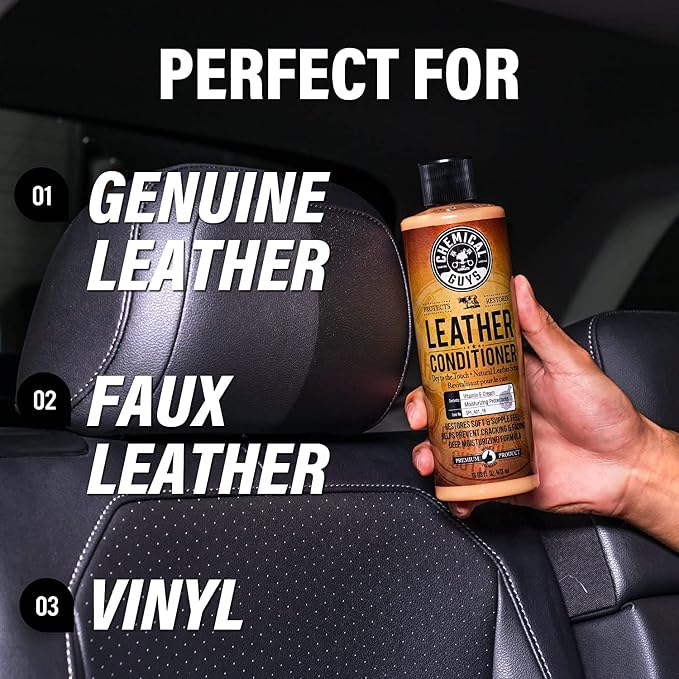Chemical Guys SPI410 Leather Cleaner and Conditioner Bundle - Image 7