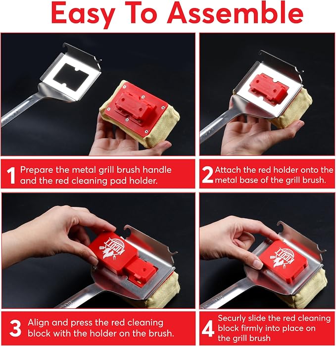 Grill Brush Bristle Free - Image 4