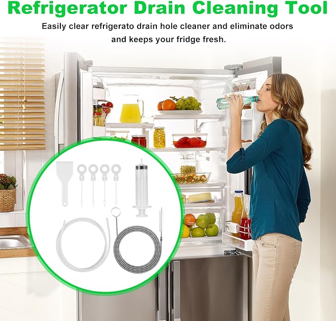 8 PCS Refrigerator Drain Cleaning Tool - Image 3