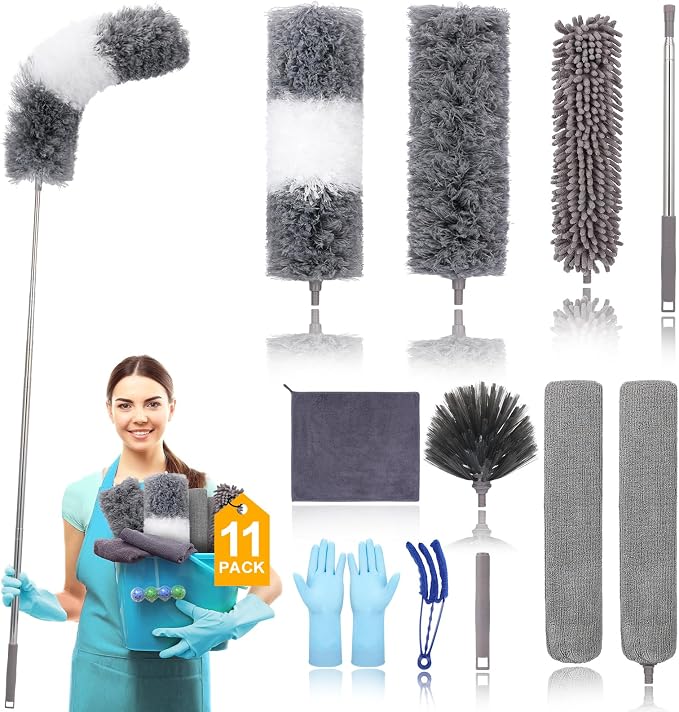 Microfiber Extendable Feather Duster by PMNPU