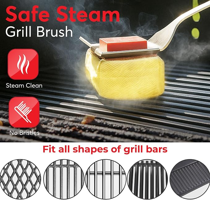 Grill Brush Bristle Free - Image 3
