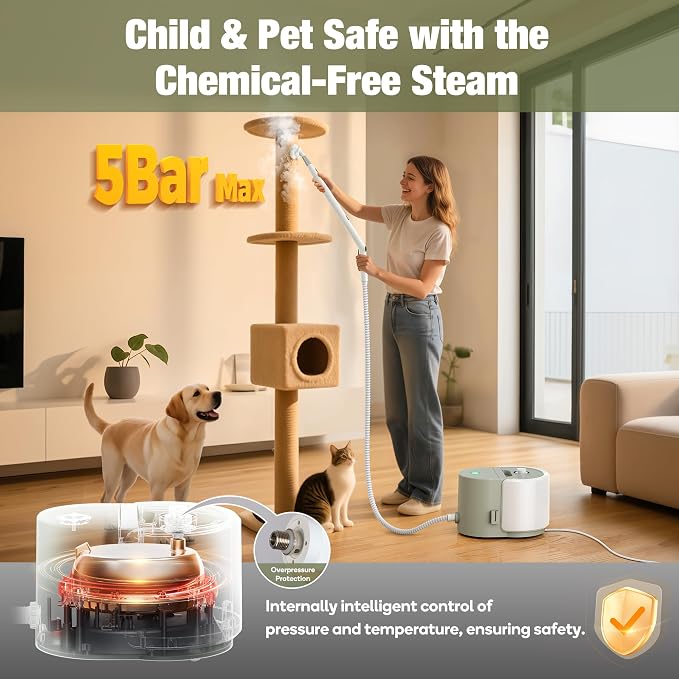 Newbealer Heavy-Duty Steam Cleaner - Image 5