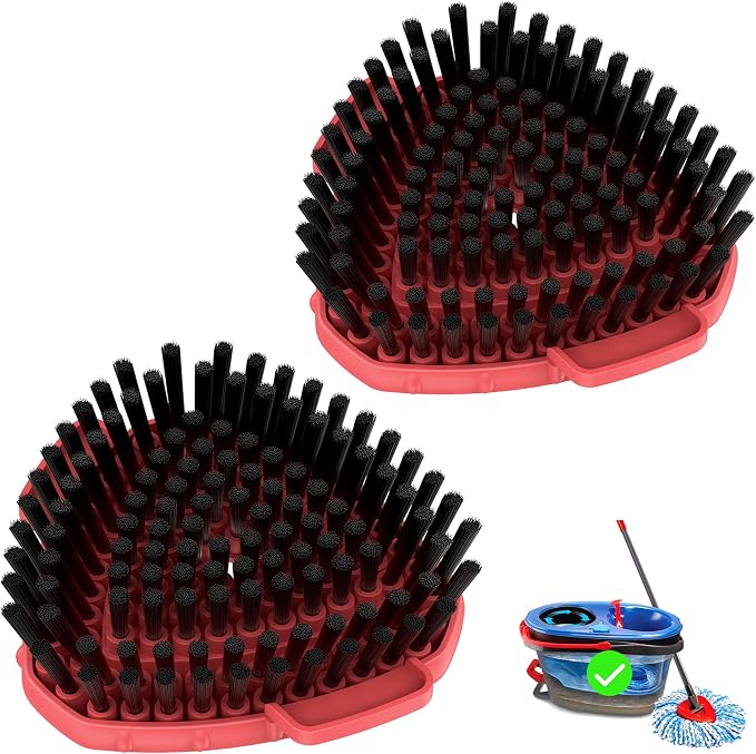 Aifacay Upgrade 2 Pcs Scrubber Mop Heads Replacements by Aifacay