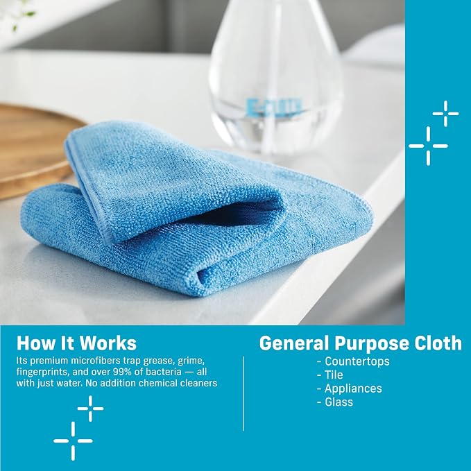 E-Cloth Microfiber Cloth, World's Leading Premium Microfiber Cleaning Cloth - Image 2