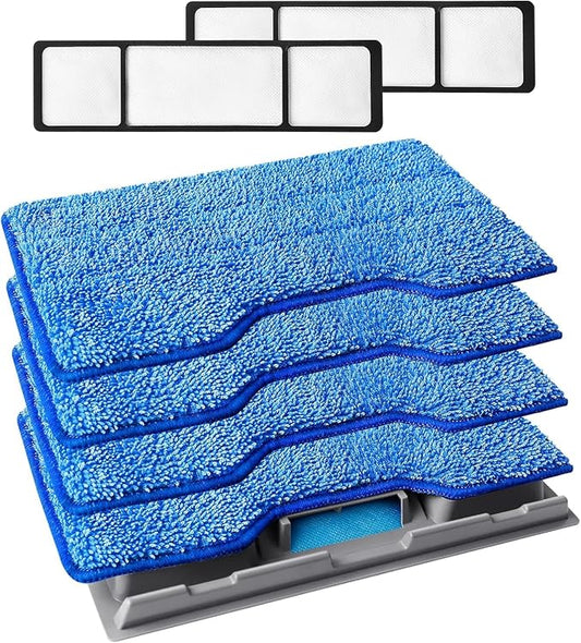 KEEPOW Reusable Mop Pads Refills Compatible by KEEPOW