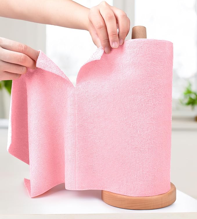 KitchLife Microfiber Cleaning Cloth Roll by OverDoorHooksKitchenSupplies