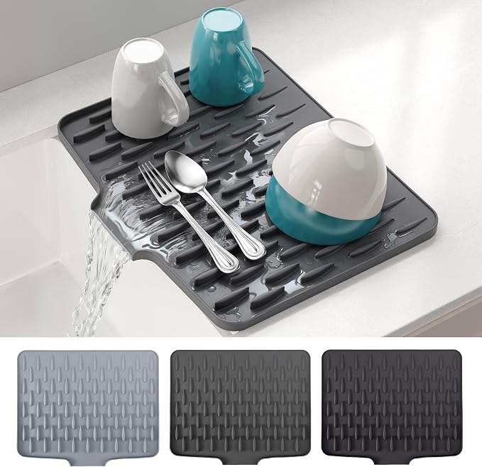 CHIKILLA Silicone Dish Drying Mat by CHIKILLA