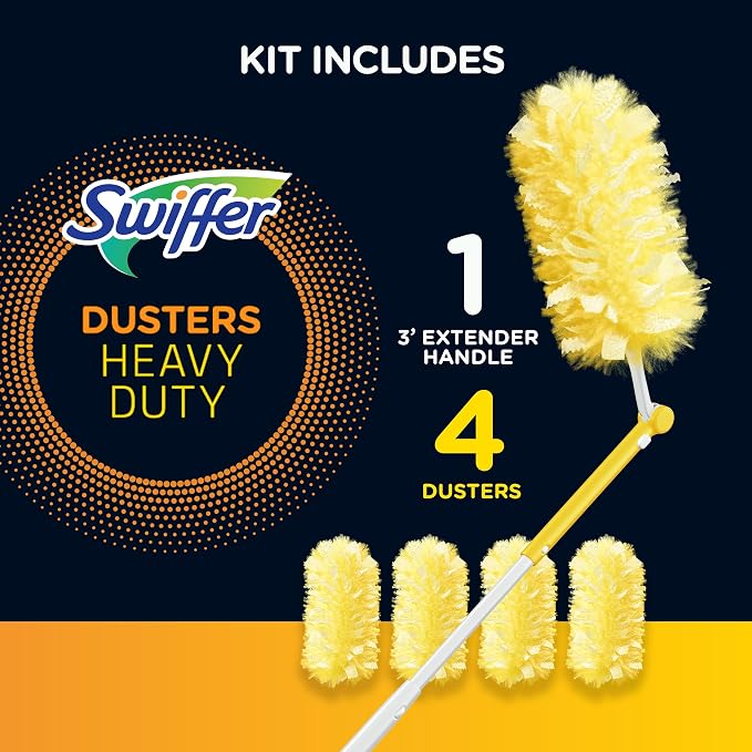 Swiffer Dusters 360 Extendable Handle Starter Kit 4 Refills - Image 2