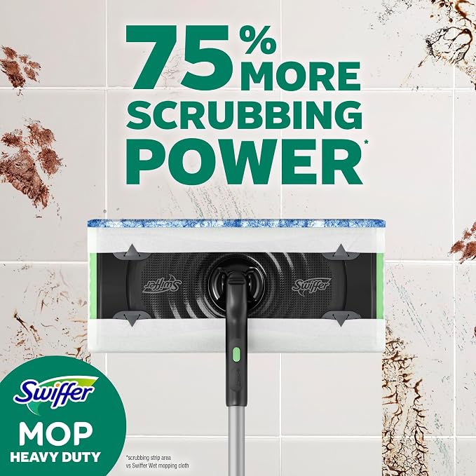 Swiffer Heavy Duty Mop Wet Multi-Surface Cloth Refills - Image 4