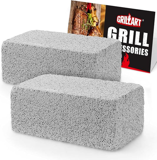 GRILLART Griddle Cleaning Kit for Blackstone, Flat Top Grill Cleaning Stone 2 by GRILLART