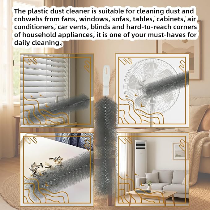 Fan Cleaning Brush, Bendable Fan Duster Fans Cleaner - Image 6