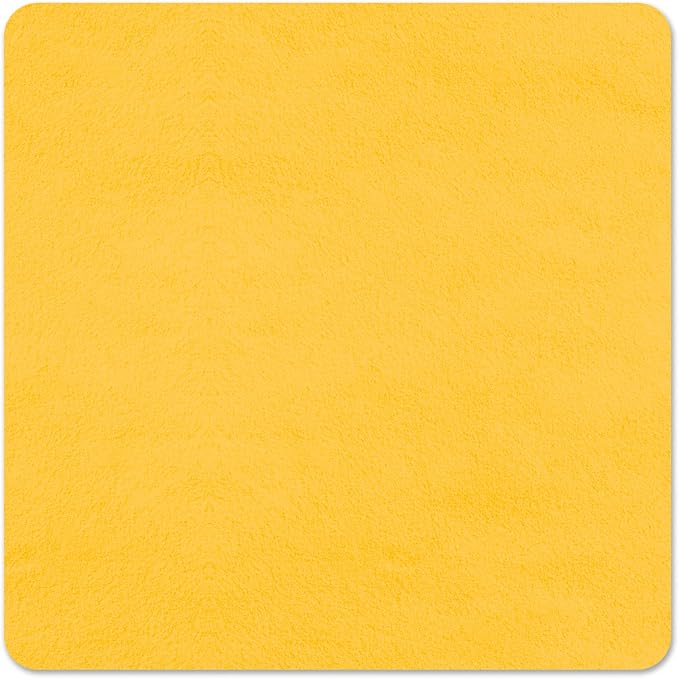 Suede Eyeglass Cloth 15.8 X 15.8 Inches Extra Large Cleaning Cloth Washable by UpaClaire