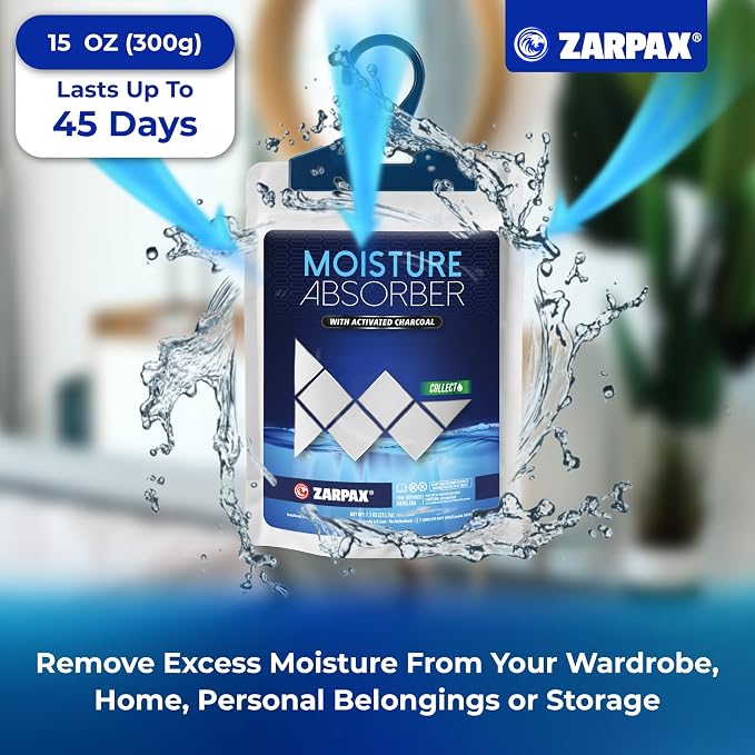 Moisture Absorber Sachets Activated Charcoal 7.5 oz/212g - Image 2