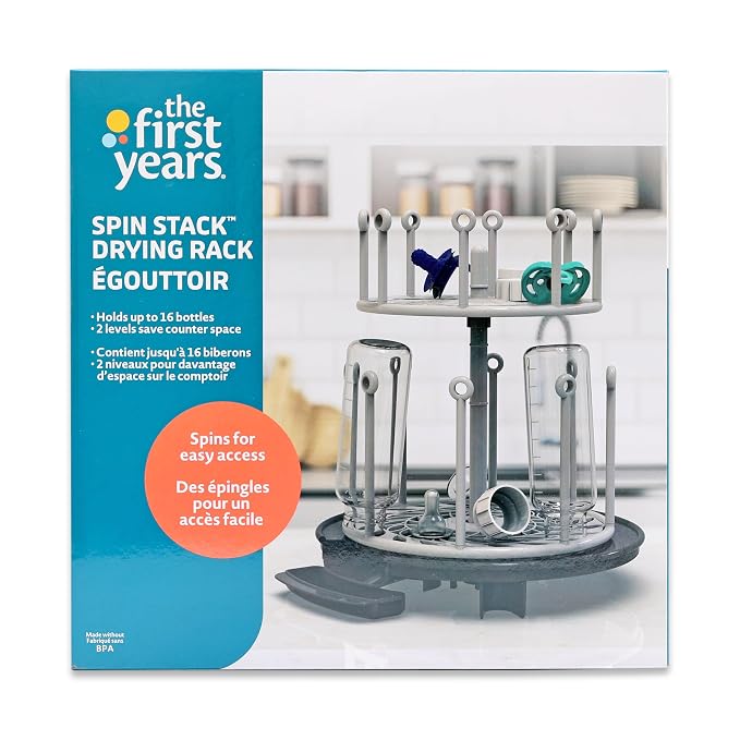 The First Years Spin Stack Drying Rack - Image 2