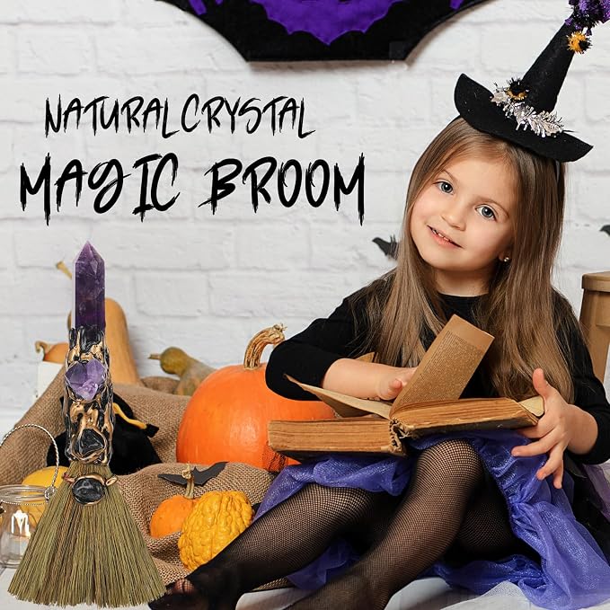 Crystal Witch Altar Broom - Image 3
