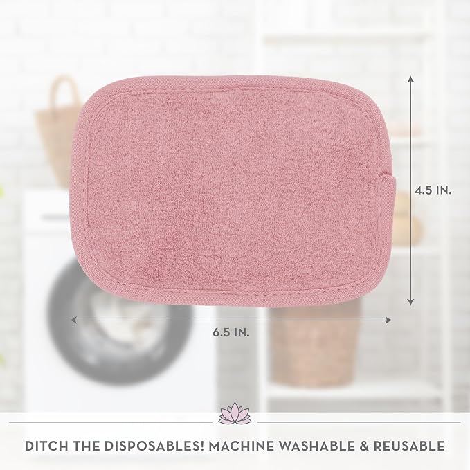 S&T INC. Makeup Remover Wipes for Skin Care, Reusable Makeup Wipes - Image 6