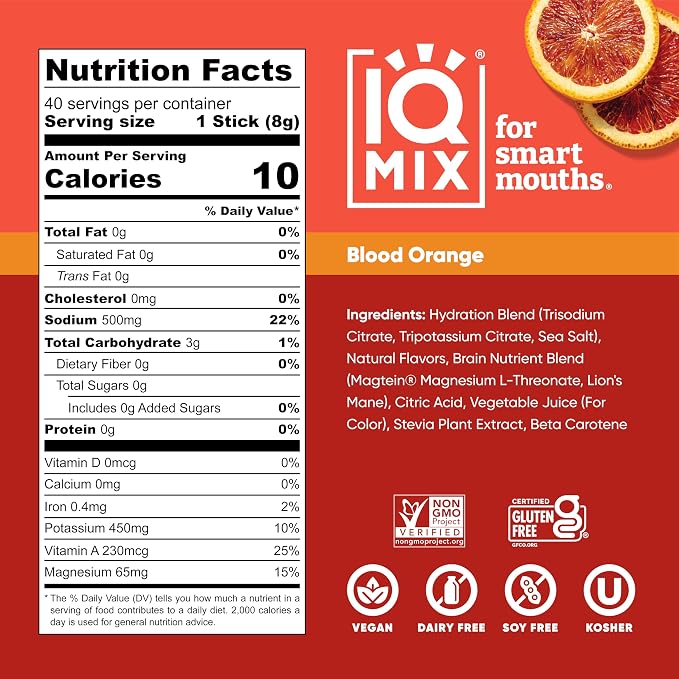 IQMIX Hydration Electrolyte Powder – 4-in-1 Formula - Image 3