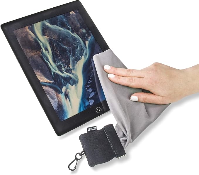 Carson Stuff-It Pro Microfiber Lens Cloth Cleaning System - Image 5