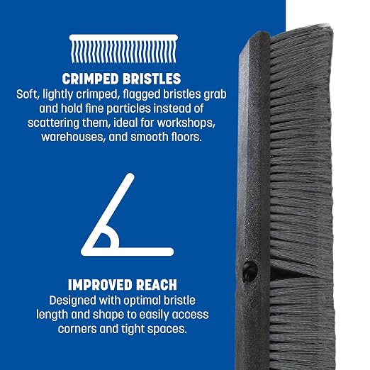 SPARTA Flo-Pac Plastic Flagged Sweep, Floor Sweep - Image 3