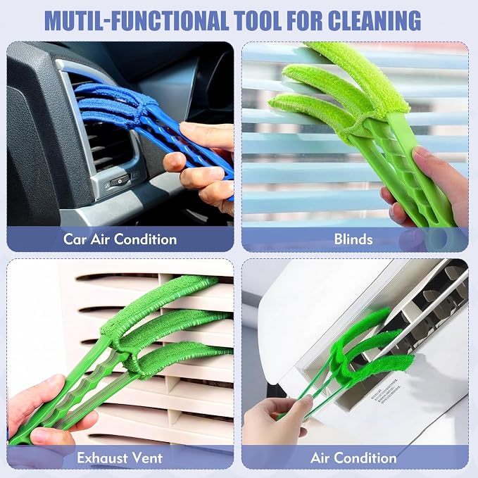 2 Pcs Blind Cleaner Duster Tool, Window Blind Duster Brush - Image 7