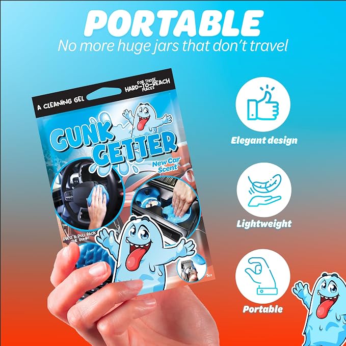 Cleaning Gel for Those Hard to Reach Places, Automotive Cup Holder Electronic - Image 3