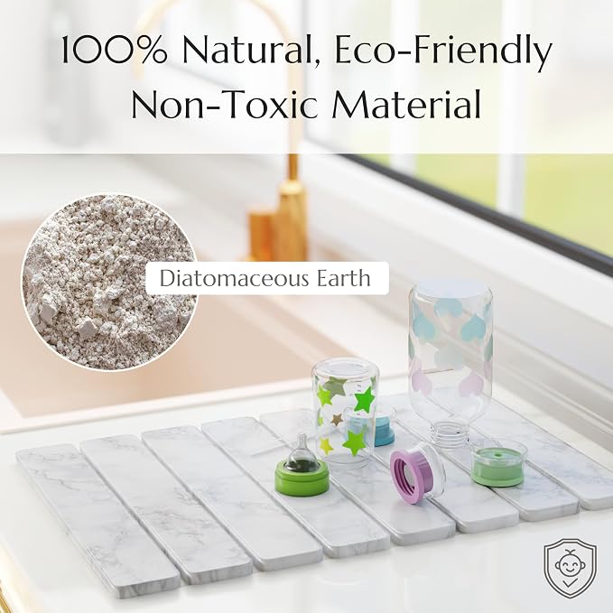 Stone Drying Mat for Kitchen Counter - Image 4