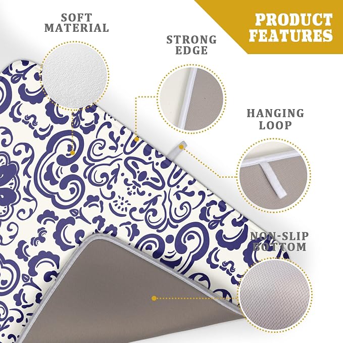 Boho Ethnic Design Dish Drying Mat - Image 4