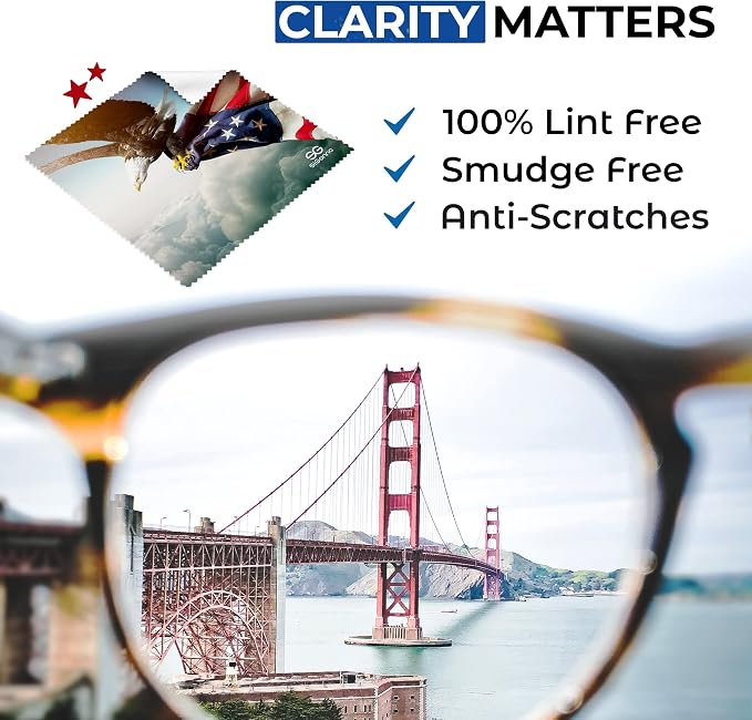 Microfiber Cleaning Cloth for Glasses - Image 3