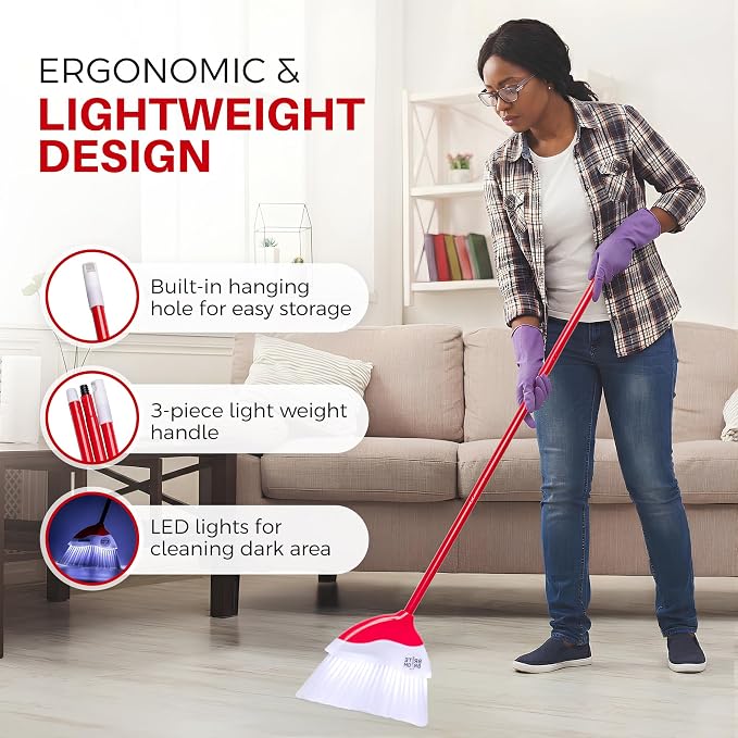 Indoor Broom with LED Lights | Angle Broom - Image 8