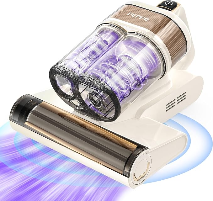 FEPPO 4-in-1 Mattress Vacuum Cleaner PRO, 16KPa Handheld Vacuum by FEPPO