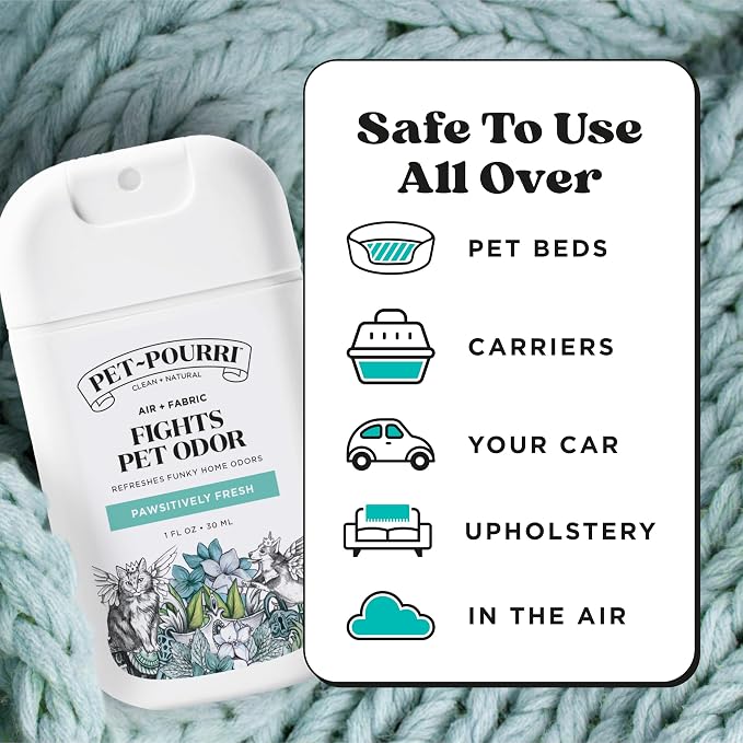 Poo-Pourri Pawsitively Fresh Pocket Deodorizer Spray – Dog & Cat Odor Remover – - Image 8