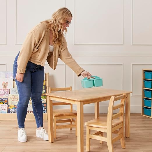 ECR4Kids 3-Compartment Storage Caddy, Storage Organizer, Contemporary - Image 8