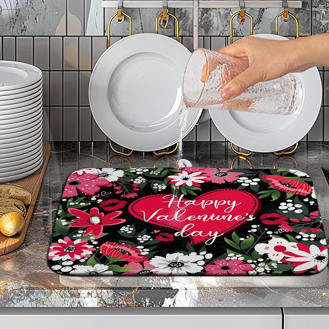 Heart Dish Drying Mat - Image 5