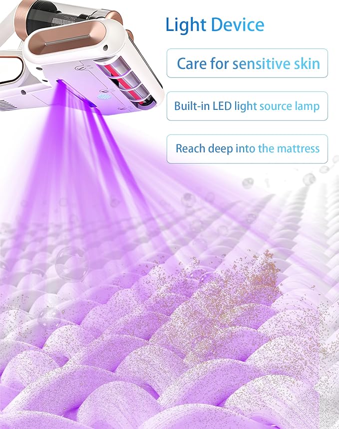Powerful UV Bed Vacuum Cleaner, Bedroom Guard - Image 6