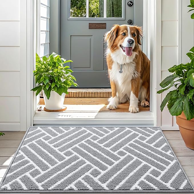 OLANLY Indoor Door Mat, 36x24 Inch, Dirt Resistant and Absorbent, Non-Slip - Image 6