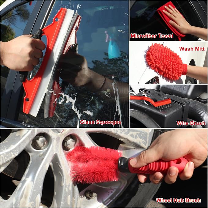 25Pcs Car Detailing Kit, Car Cleaning Kit - Image 5