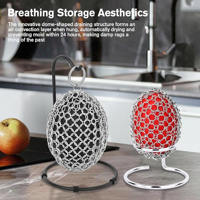 Cast Iron Scrubber & Scraper Set - Image 7