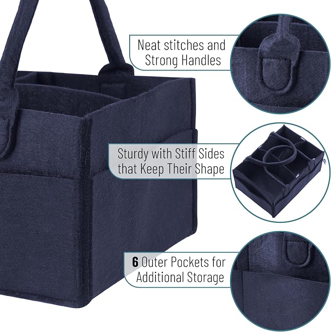 Mr. Pen- Baby Diaper Caddy Organizer, Car Diaper Caddy, Portable Diaper Caddy - Image 3