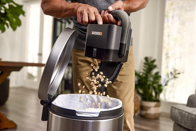 WORX WX030L.9 20V Power Share Cordless Cube Vac Compact Vacuum, Bare Tool Only - Image 9