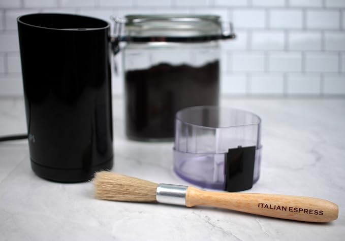 RSVP International Espresso Coffee Kitchen Cleaning Tool, Utility Brush - Image 2
