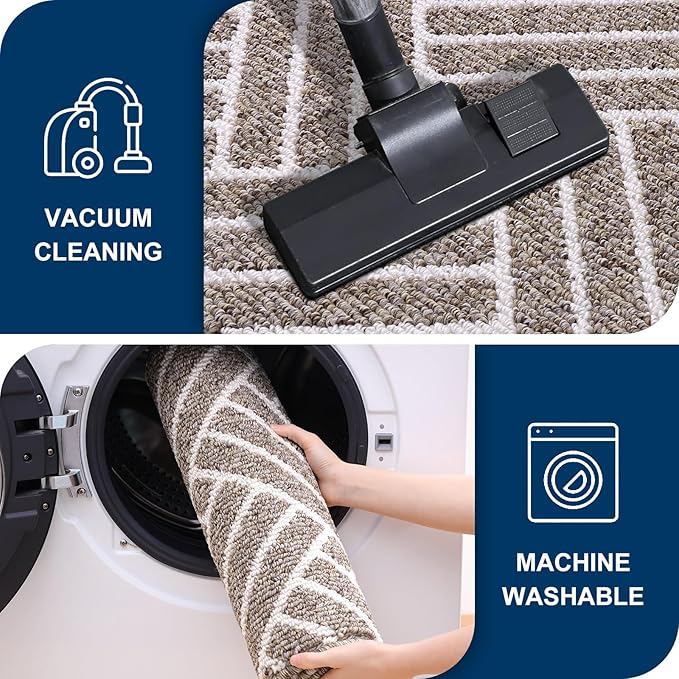 OLANLY Large Indoor Door Mat, 59x35 Inch, Dirt Resistant and Absorbent - Image 5