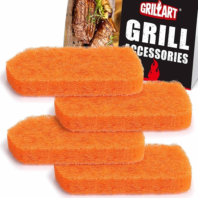 GRILLART Griddle Cleaning Kit for Blackstone, Replacment Scouring Pads by GRILLART