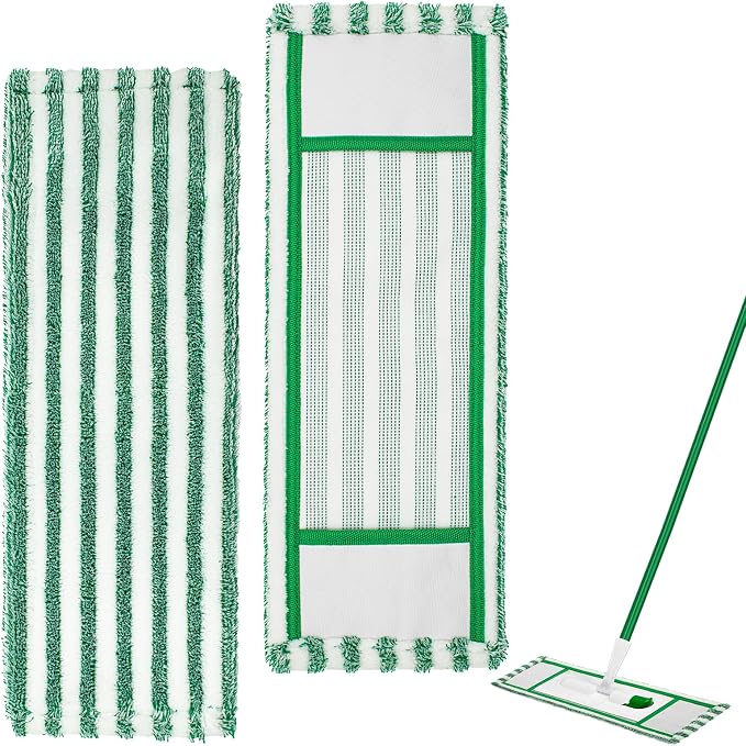 Microfiber Mop Pad Refills Compatible by ProfessionalCleaningSupplier
