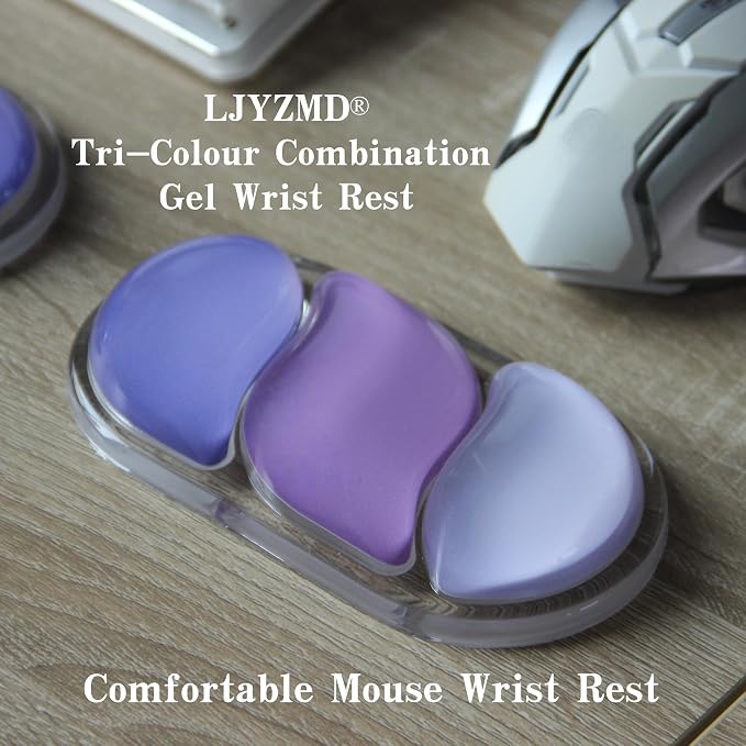 Ergonomic Cooling Gel Mouse Wrist Rest Pad, Arm Support - Image 2