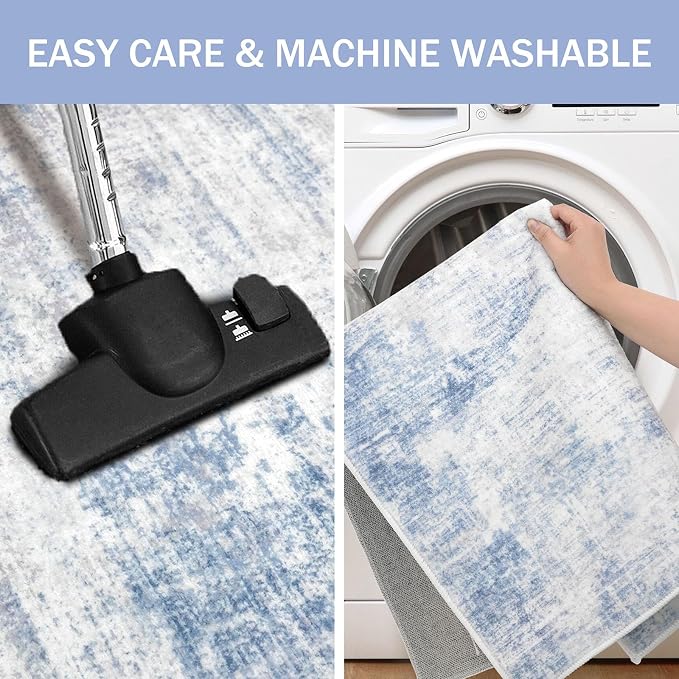 IOHOUZE Abstract Area Rug 3x5 Ft Washable Rugs - Image 3