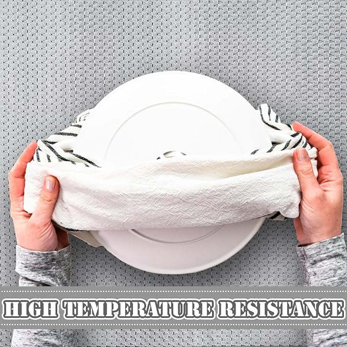 2 Pack Extra Large Microfiber Dish Drying Mat, 30 x 24 Inch Super Absorbent - Image 5