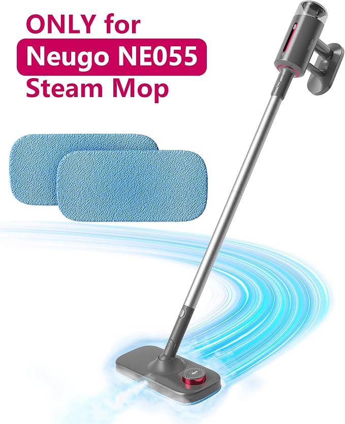 Replacement Pads for Neugo NE055 Series Steam Mop Steamer Cleaner Microfiber - Image 2